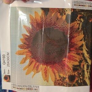 #19 Diamond Painting Art Set big sunflower